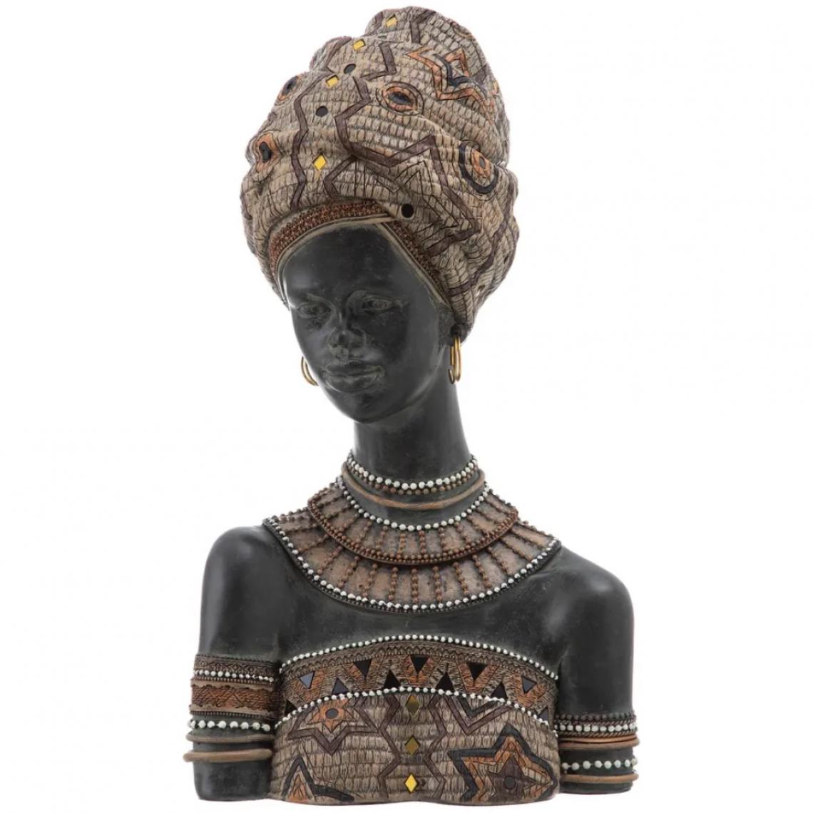 Ixo - Décoration Femme africaine 51 cm - Petite déco d'exterieur
