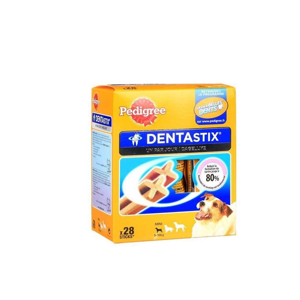 Pedigree - PEDIGREE Dentastix Bâtonnets - Pour petits chiens - 440 g (x4) - Friandise pour chien