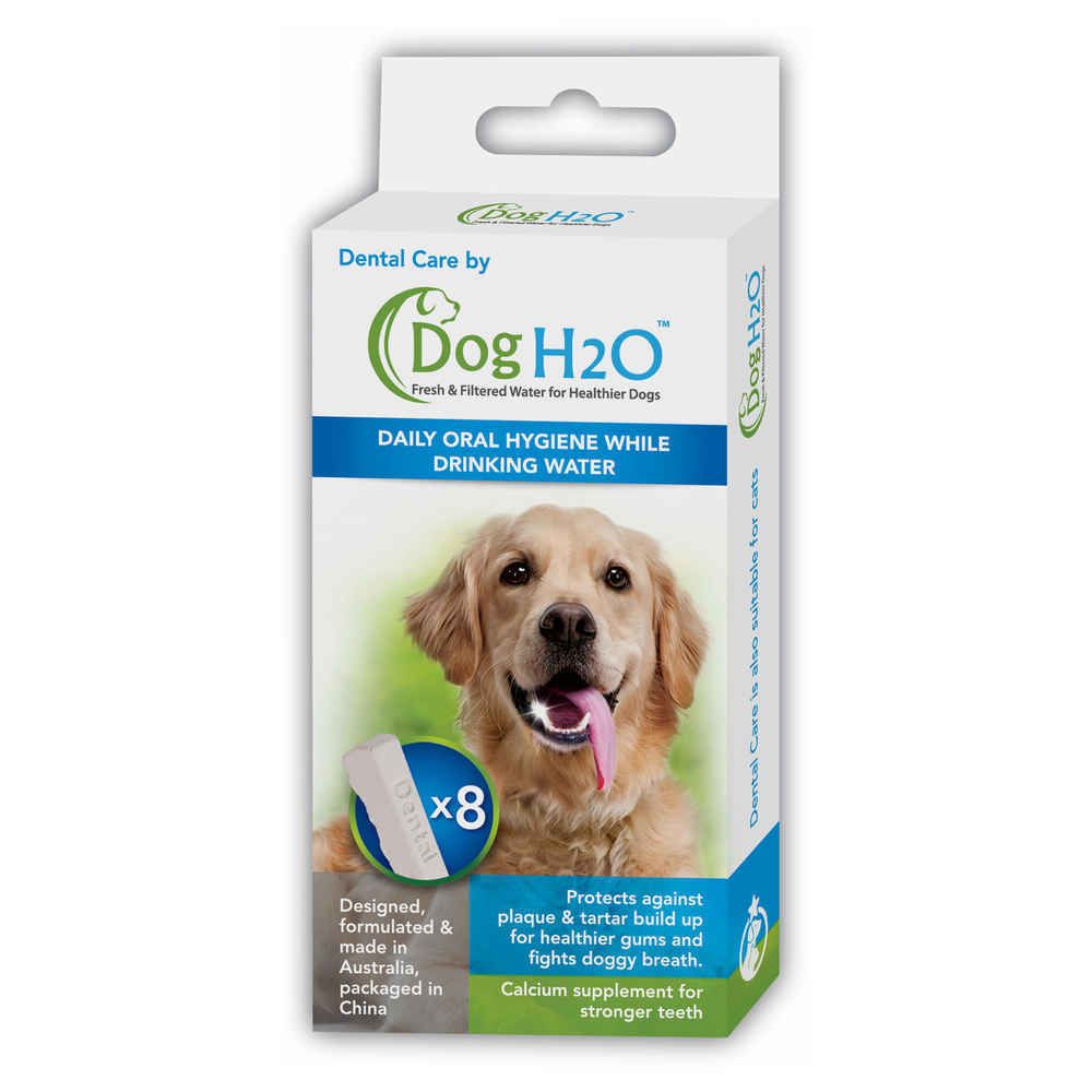 marque generique - Cartouches Dental Care pour Fontaine à Eau Dog H2O - Dog H2O - x8 - Hygiène et soin pour chien