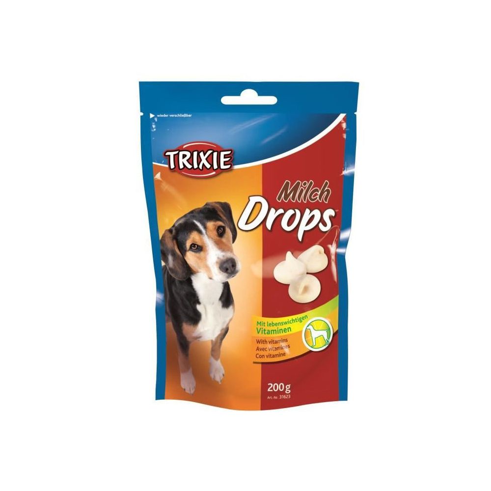 Trixie - TRIXIE Pastilles Drops au lait - Pour chien - 200g - Friandise pour chien