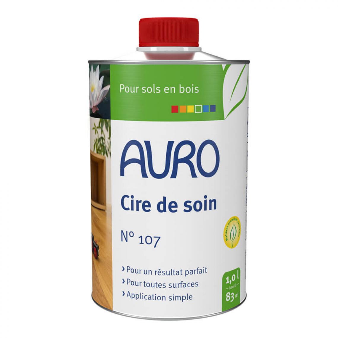Auro - Auro - Cire de soin n°107 1L - Matériel de pose, produits d'entretien