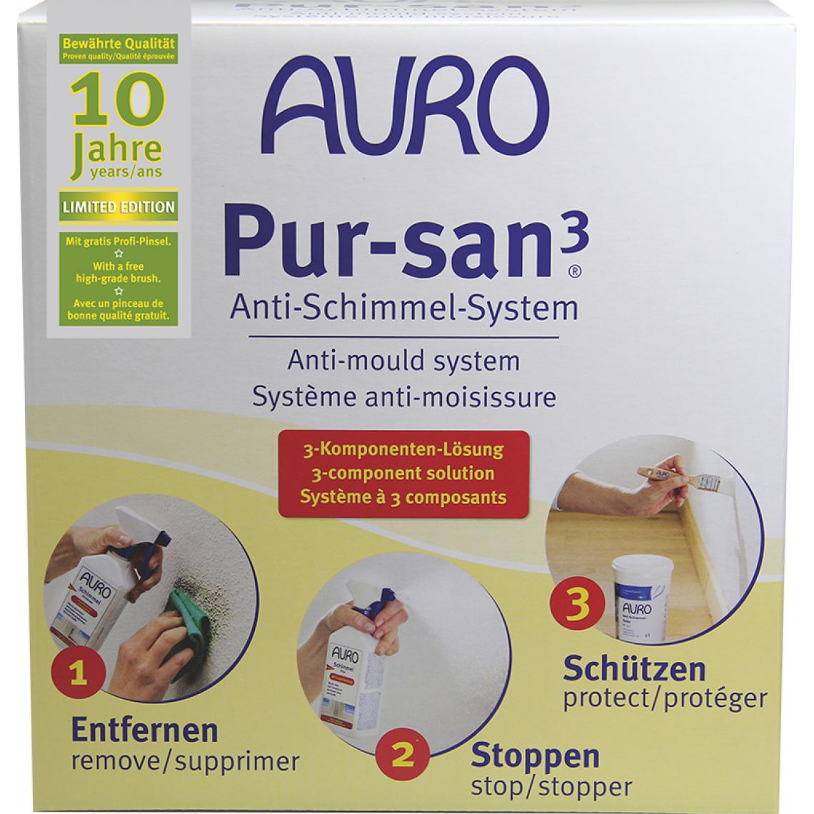 Auro - Auro - Pur-san3 - Système anti-moisissure - N°414 - Matériel de pose, produits d'entretien