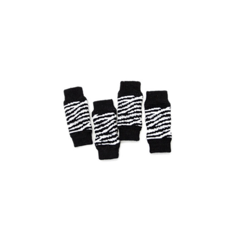 marque generique - YP Select Pet Sock Protect Joint Genouillères Support Brace Hind Leg Hock Joint Wrap Noir Blanc S - Accessoires chien de chasse
