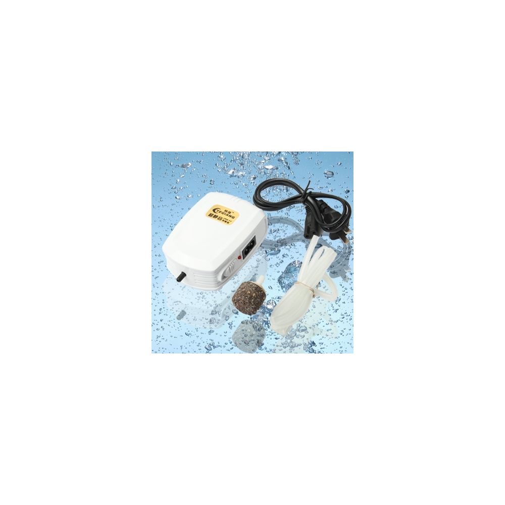 Wewoo - Pour le réservoir d'aquarium Oxygénateur électrique portatif de pompe à oxygène de à air portative de 220V - Equipement de l'aquarium