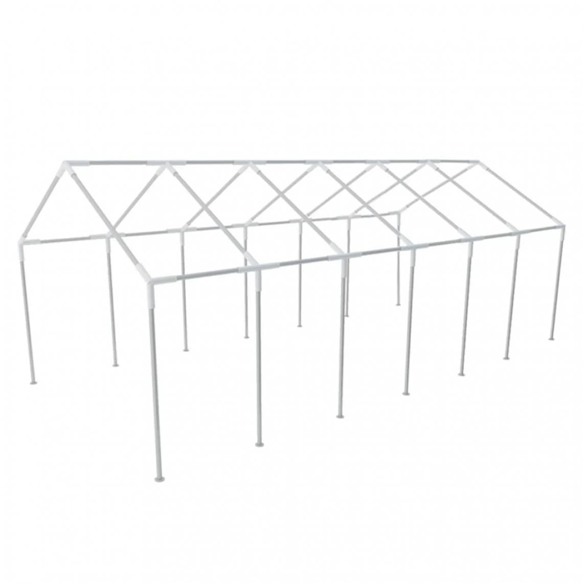 Icaverne - Esthetique Accessoires pour auvents et abris reference Honiara Chassis en acier pour tente de réception 12 x 6 m - Abris de jardin en bois