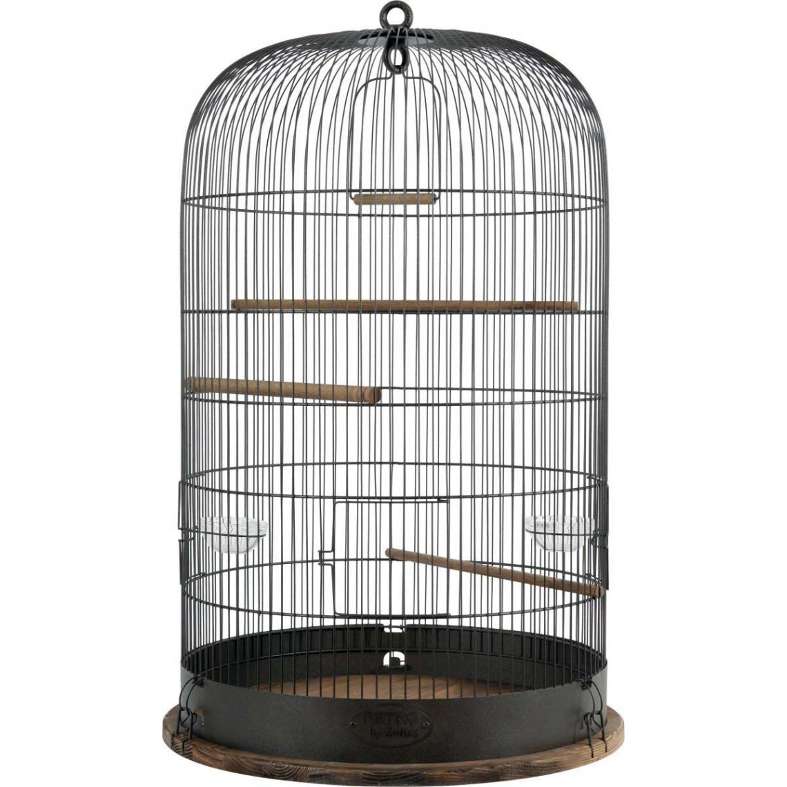 Zolux - Cage rétro pour oiseaux Marthe 45 cm - Cage à oiseaux