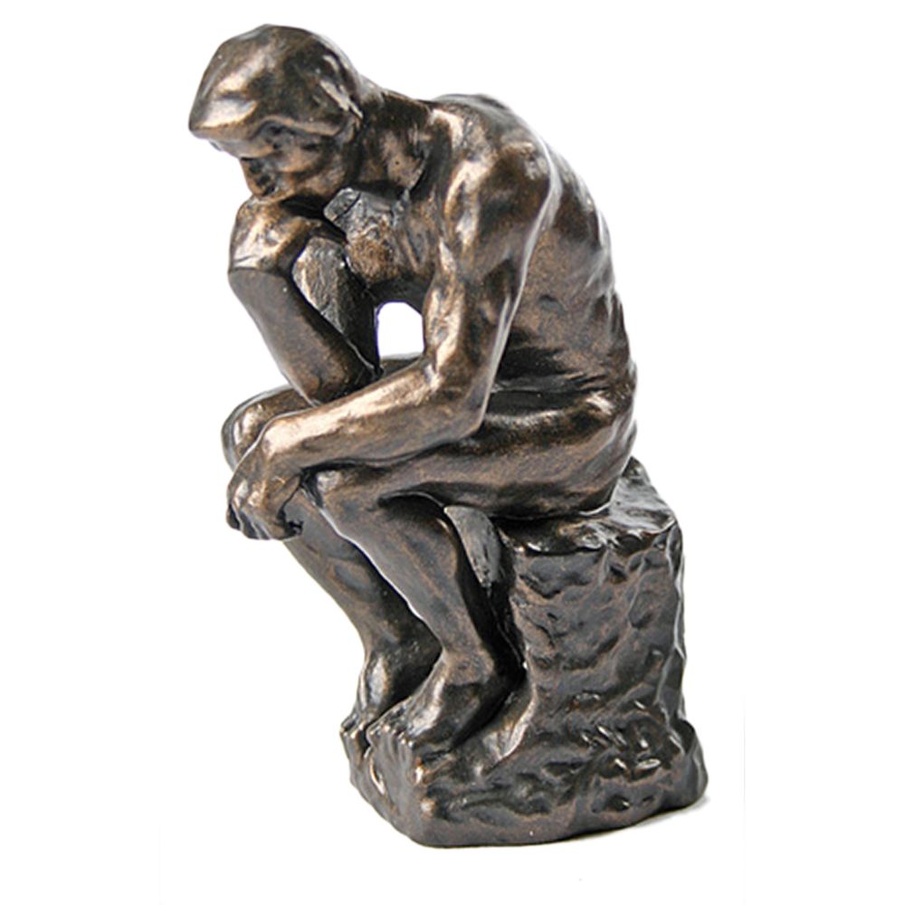 Parastone - Reproduction du Penseur de Rodin - 15 cm - Petite déco d'exterieur