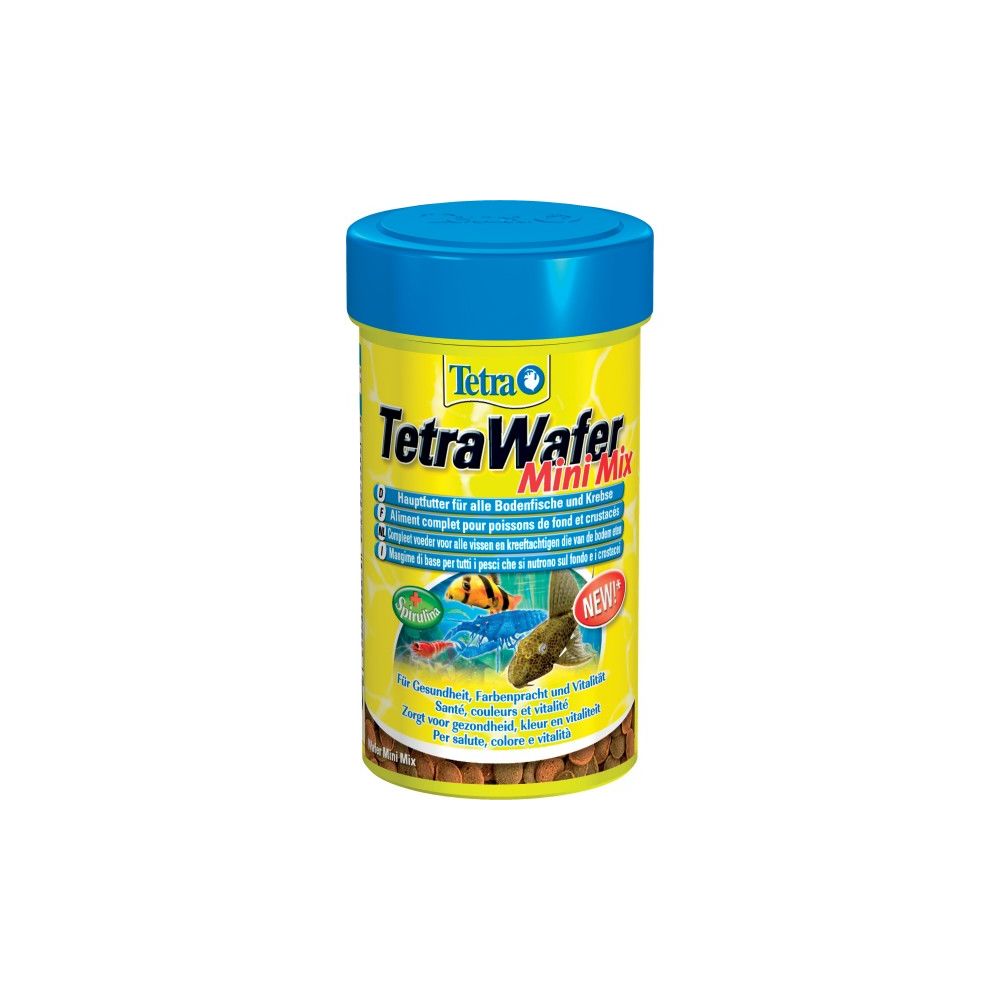 Divers Marques - Tetra wafer mini mix 100 ml - Alimentation pour poisson