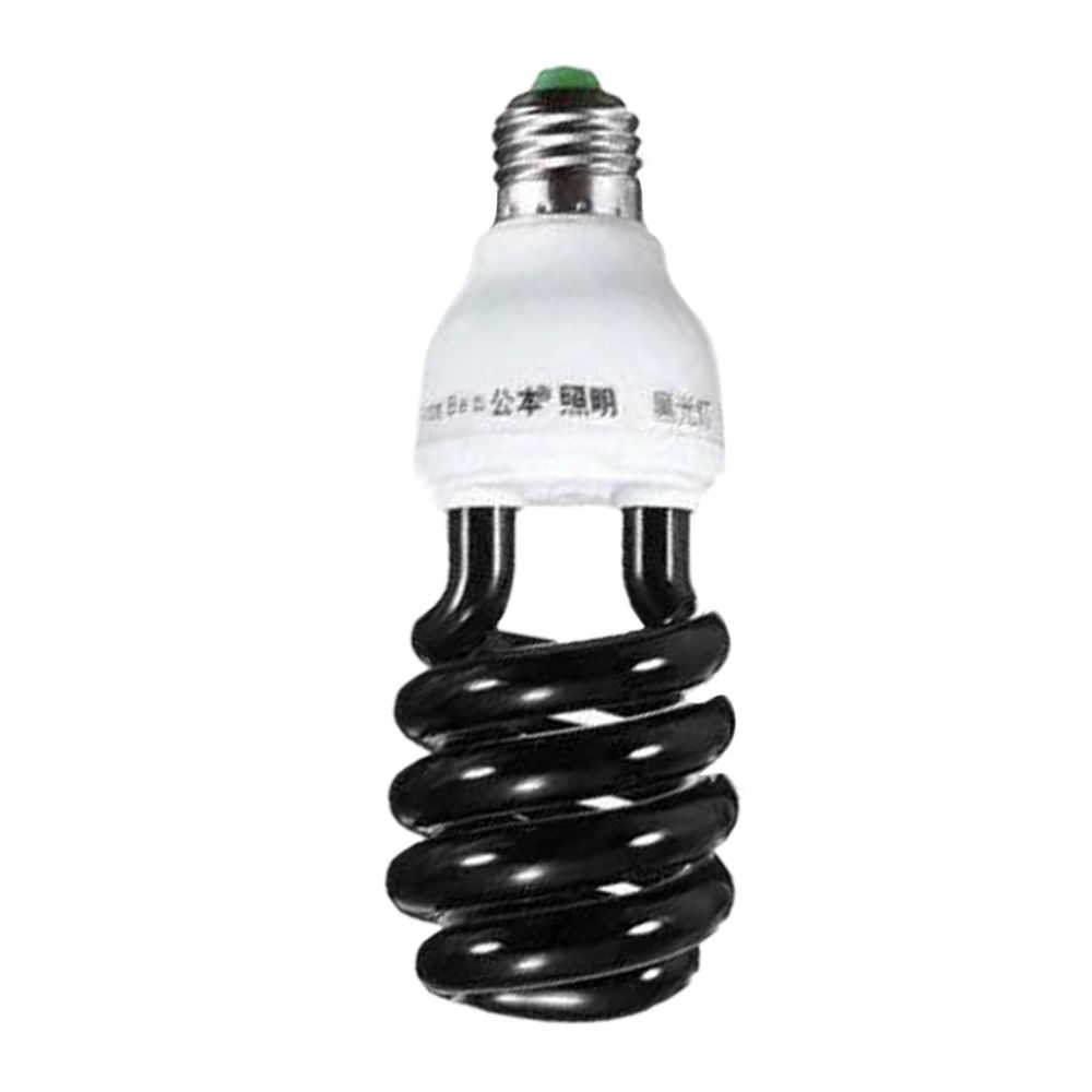 marque generique - E27 5w 220v D'économie D'énergie Ultraviolet Uv Noir Scène Sprial Lampe Ampoule - Alimentation reptile