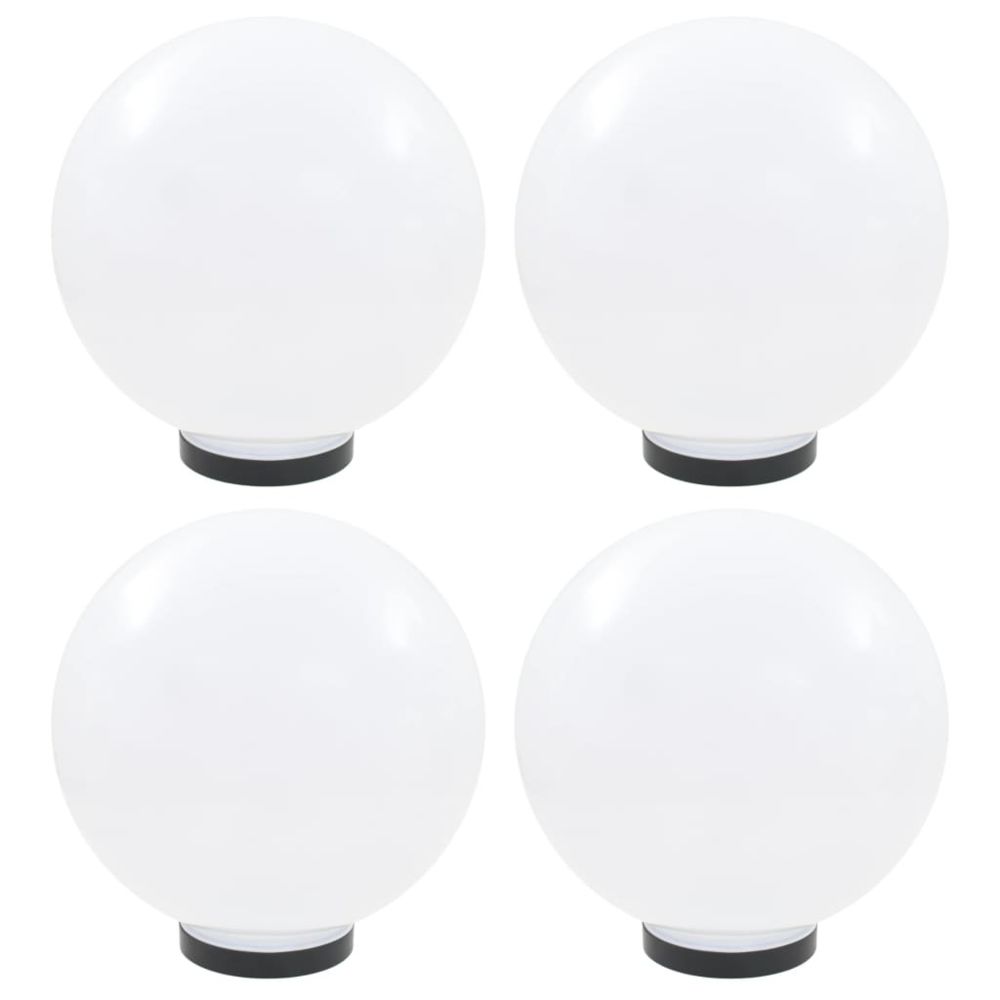 marque generique - Splendide Luminaires collection Chi?in?u Lampes à LED sous forme de boule 4 pcs Sphérique 30 cm PMMA - Lampadaire