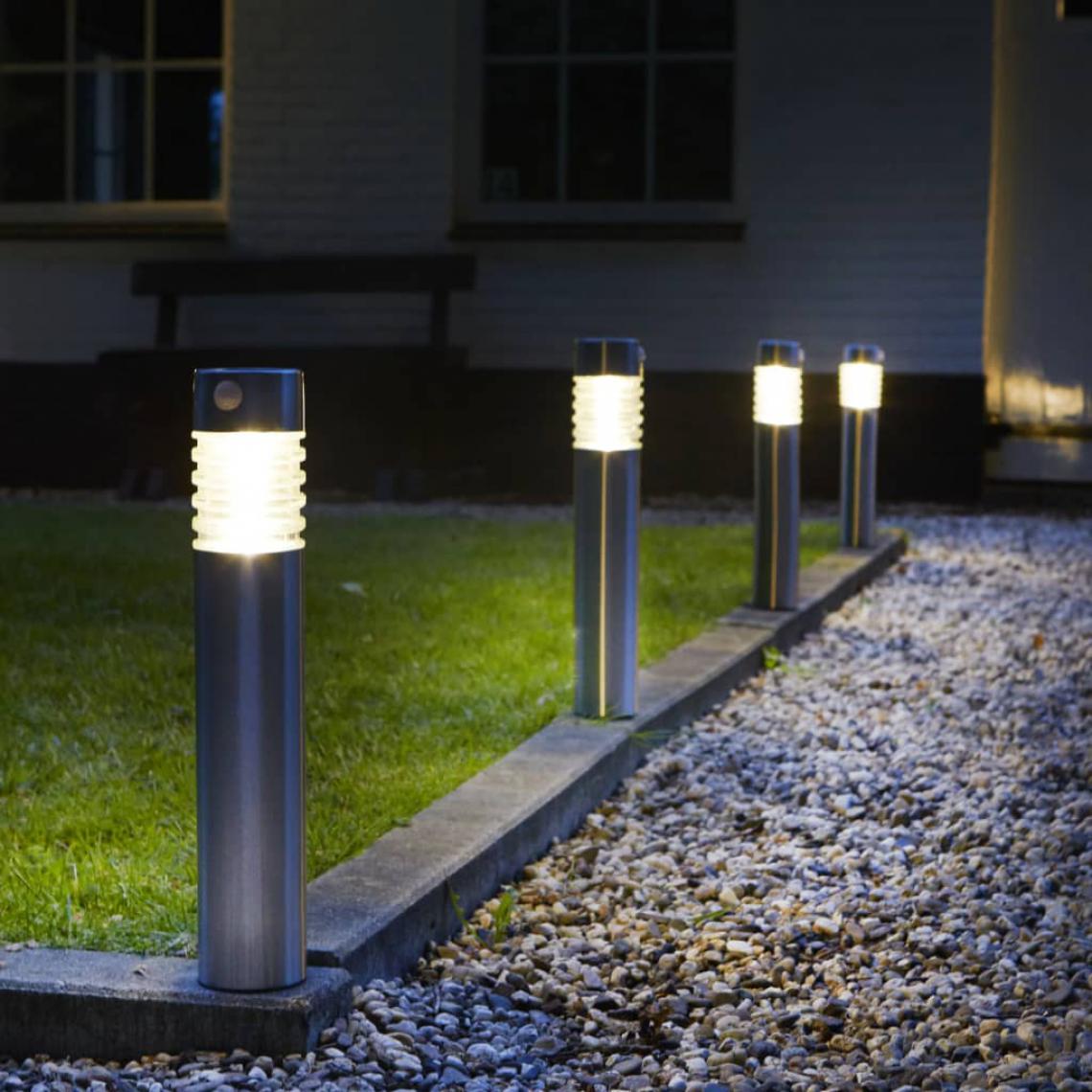 Luxform - Luxform Lampe de jardin à LED solaire intelligente Lorient - Lampadaire
