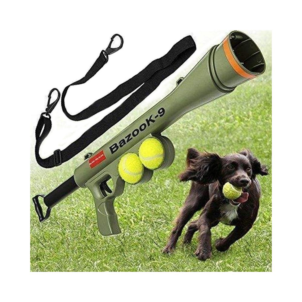 Wewoo - Jouet pour Animaux de compagnie Toy Training Chien Lance Lanceur de tir à distance Speed Lance de Tennis, Taille: 52 * 19 * 9cm Fournitures - Jouet pour chien
