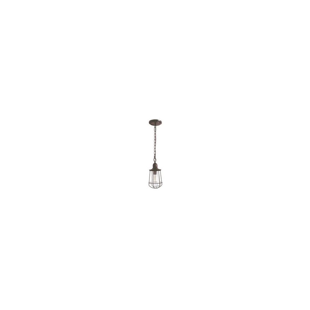 Elstead Lighting - Suspensions Marine ?15,2cm 1x60W Bronze foncé - Applique, hublot
