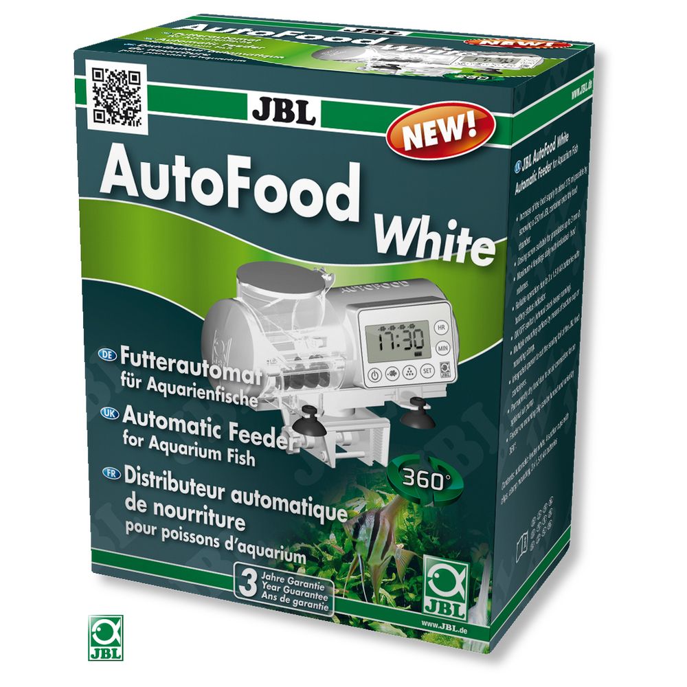 JBL - Distributeur Automatique de Nourriture AutoFood pour Poisson d'Aquarium - JBL - Blanc - Equipement de l'aquarium