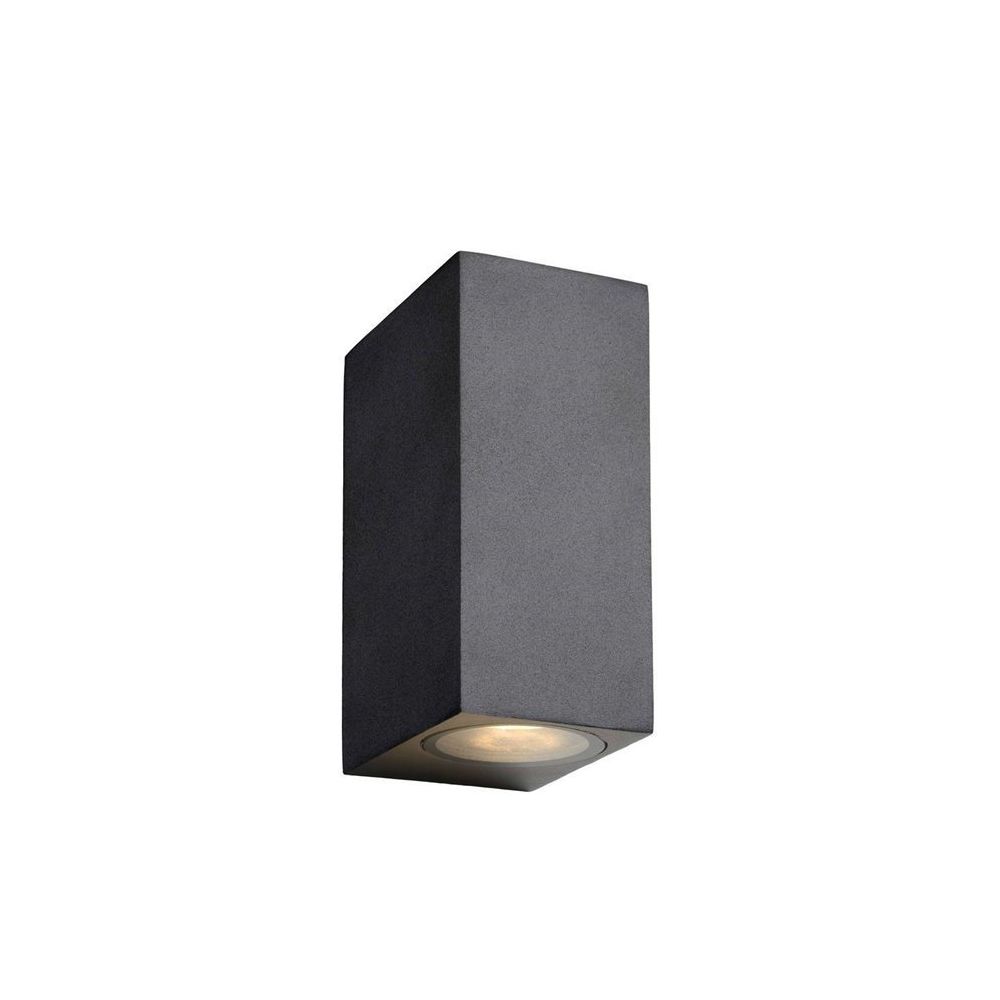 Lucide - ZORA-Applique LED d'extérieur 2 Lumières Métal H15cm Noir Lucide - designé par Lucide - Lampadaire