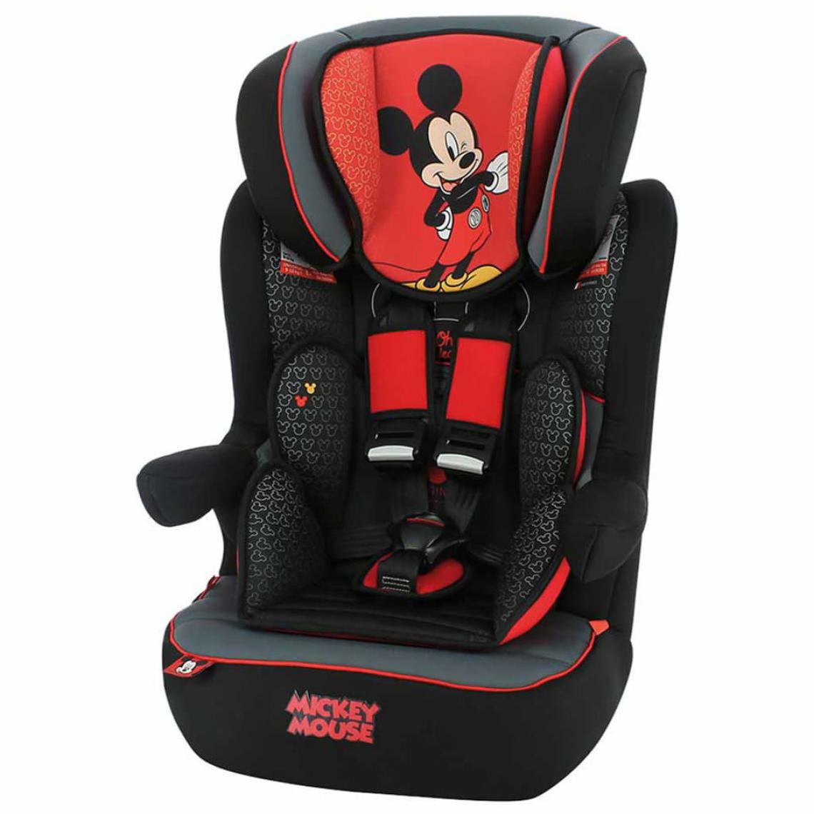 Disney Montres - Disney Siège d'auto I-Max Mickey Groupe 1+2+3 Rouge - Equipement de transport pour chien