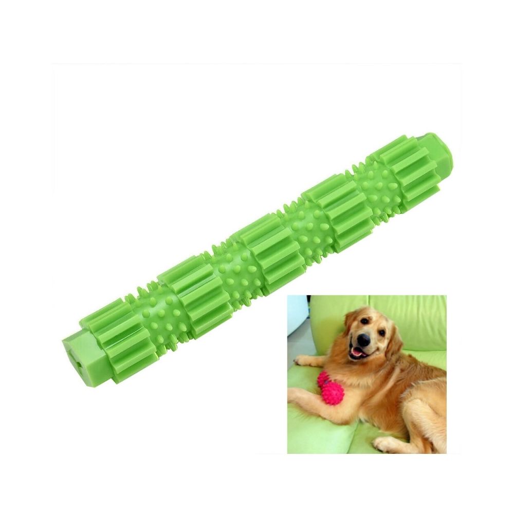 Wewoo - Jouet pour Les chiens de compagnie qui s'entraînent à mâcher jouent de forts jouets résistant aux morsures en caoutchoucjouets molaires caoutchouctaille S vert - Jouet pour chien