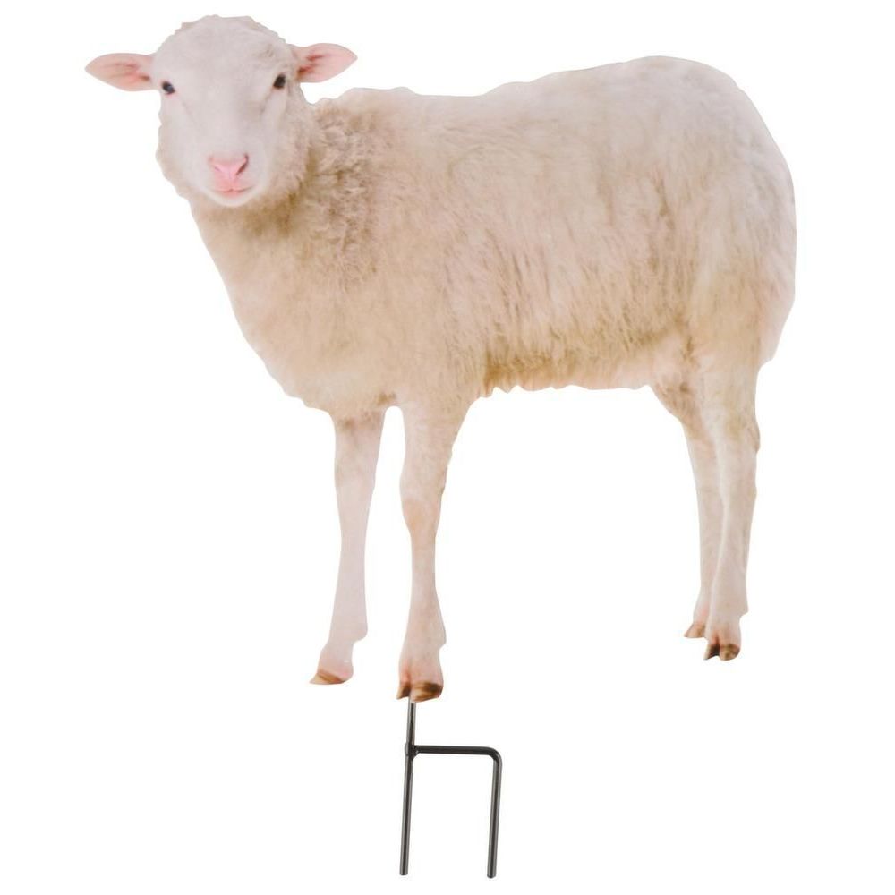 Esschert Design - Animal de la ferme décoratif sur pic Mouton - Petite déco d'exterieur
