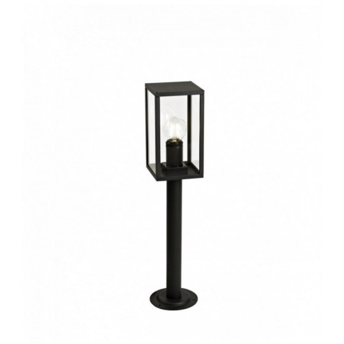 Luminaire Center - Lanterne IP54 Aster 1 Ampoule Noir graphite 15 Cm - Borne, potelet