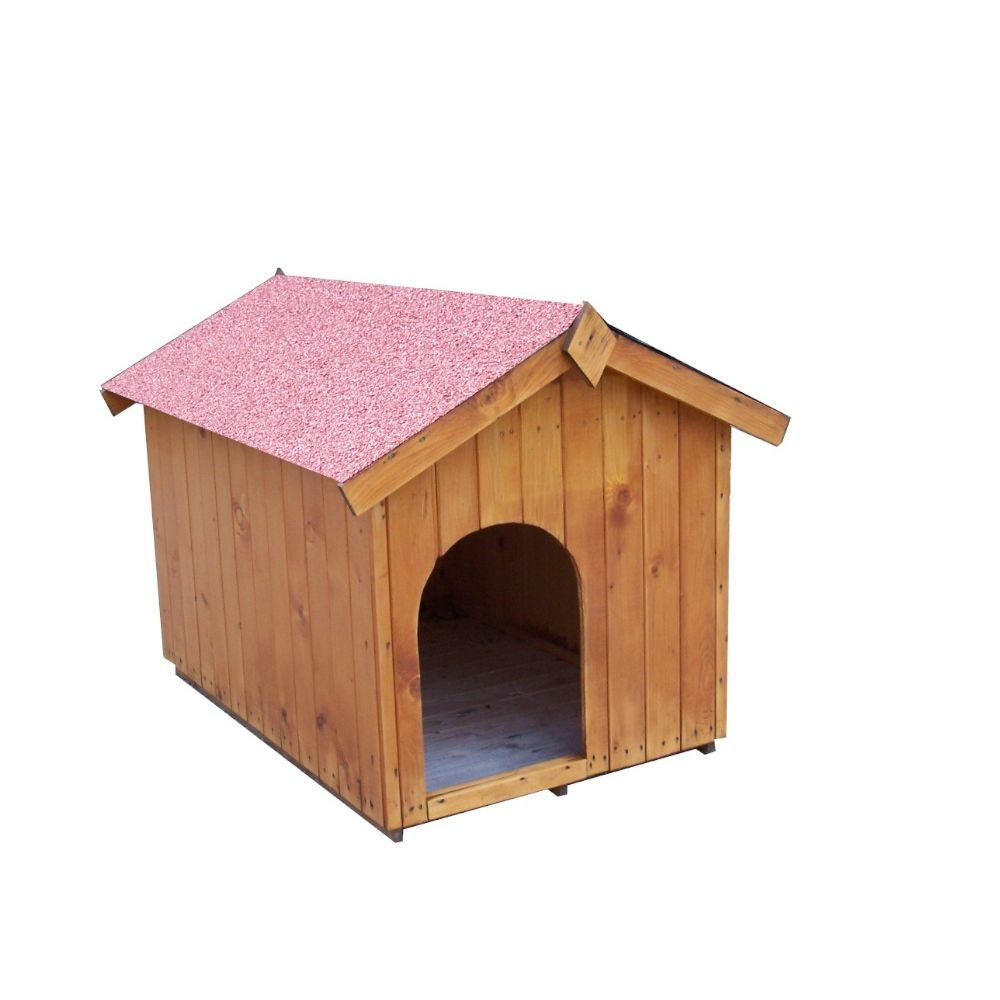 Habrita - HABRITA - Niche pour chien bi-pente pour chiens moyens - 0,96 m² - Niche pour chien