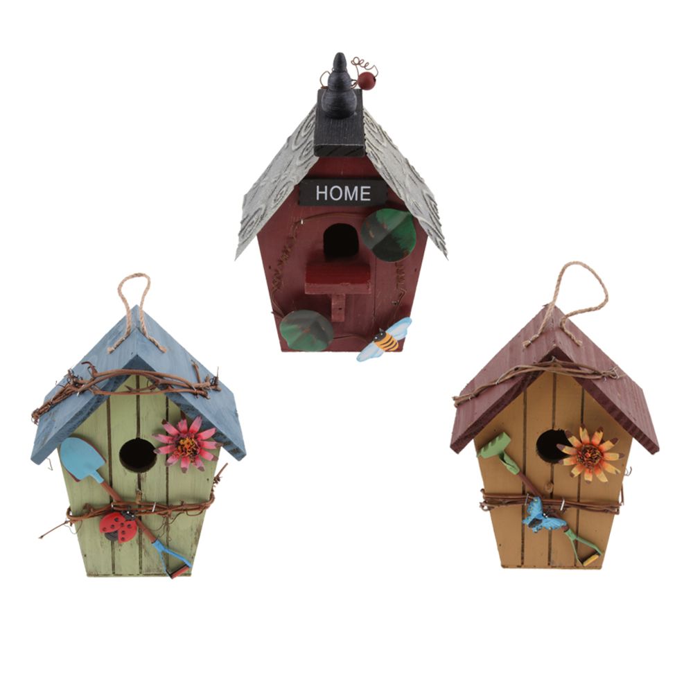 marque generique - Maisons d'oiseaux décoratifs en plein air - Nichoir pour oiseaux du ciel