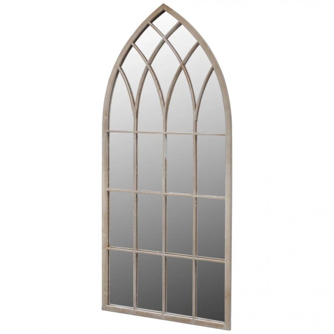 Vidaxl - vidaXL Miroir de jardin d'arche gotique 50x115 cm Intérieur/extérieur - Pergolas et Tonnelles
