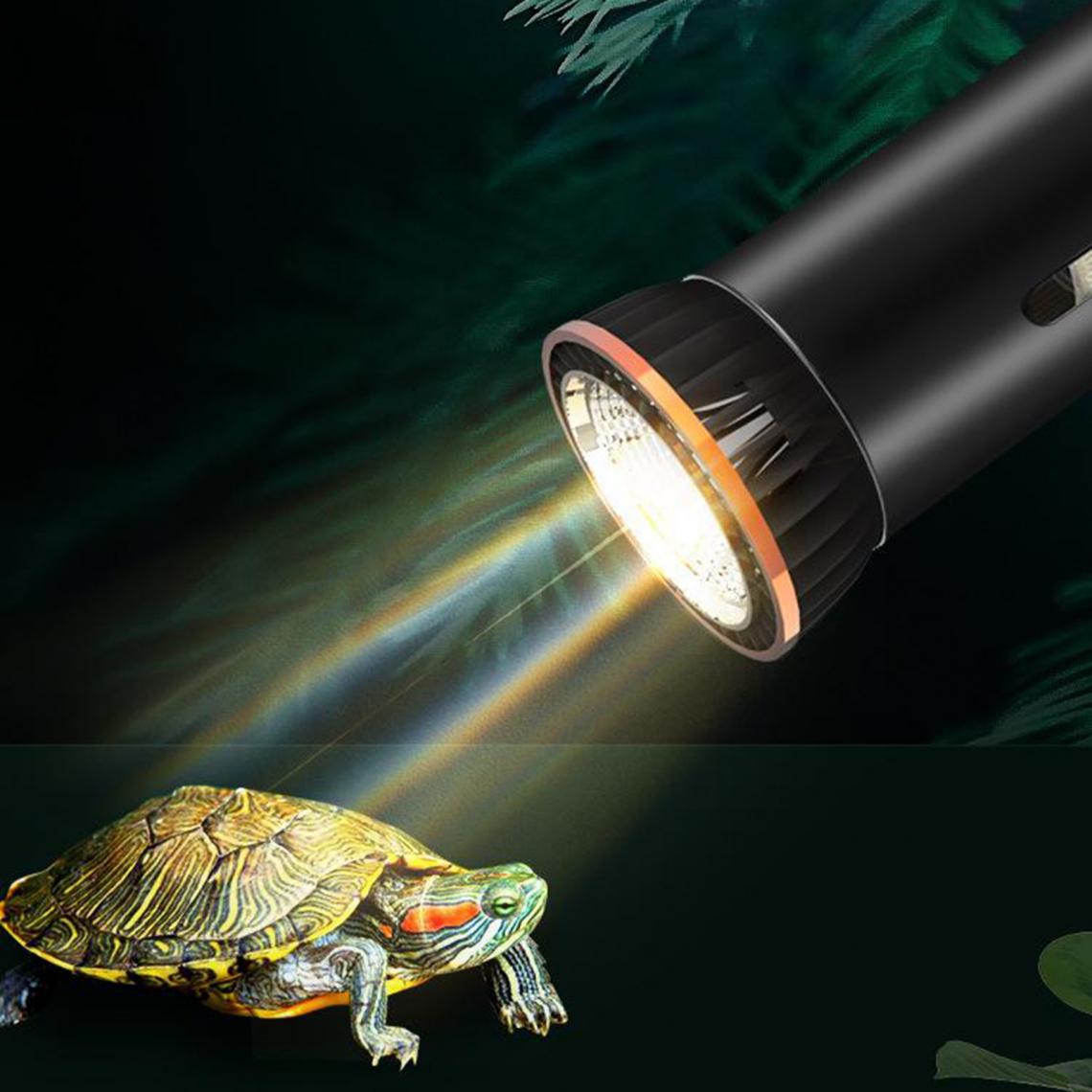 marque generique - Led Reptile Light Sun Lamp Pour Amphibian Turtle Chameleon Lizard Snake 5.0 - Alimentation reptile