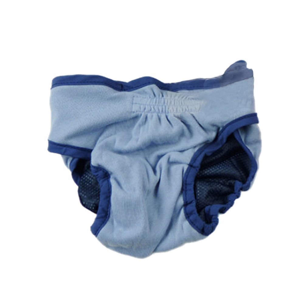 marque generique - Femelle Animal Chien Chiot Physiologique Sous-vêtements Sanitaires Pantalon à Couches Bleu M - Hygiène et soin pour chien