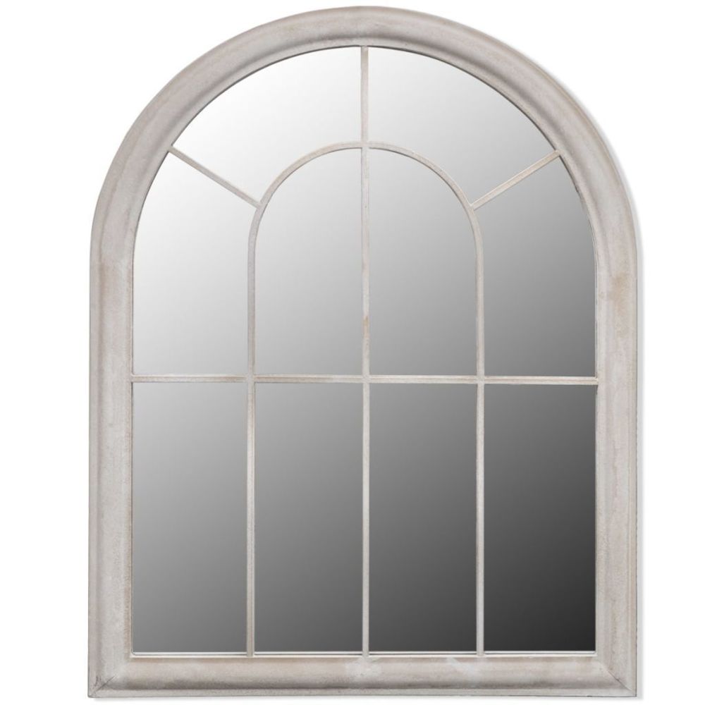 marque generique - Icaverne - Structures extérieures reference Miroir de Jardin Arche rustique 89 x 69 cm Intérieur et Extérieur - Serres en verre