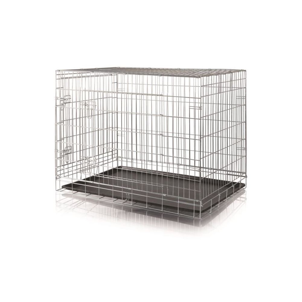 Icaverne - ENCLOS - CHENIL Cage de transport pour chien - 116 × 86 × 77 cm - Clôture pour chien
