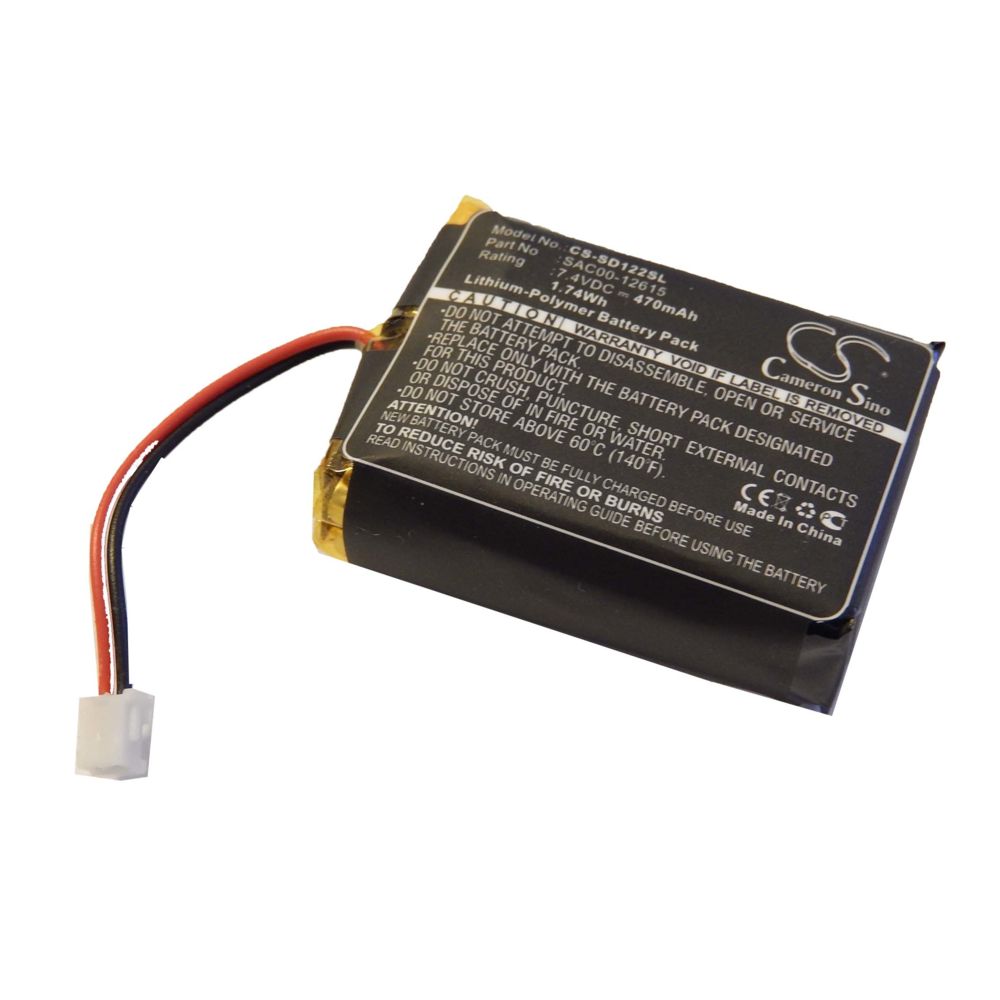 Vhbw - Batterie 470mAh (7.4V) vhbw pour transmetteur Sportdog SD-1225 comme SAC00-12615. - Collier pour chien