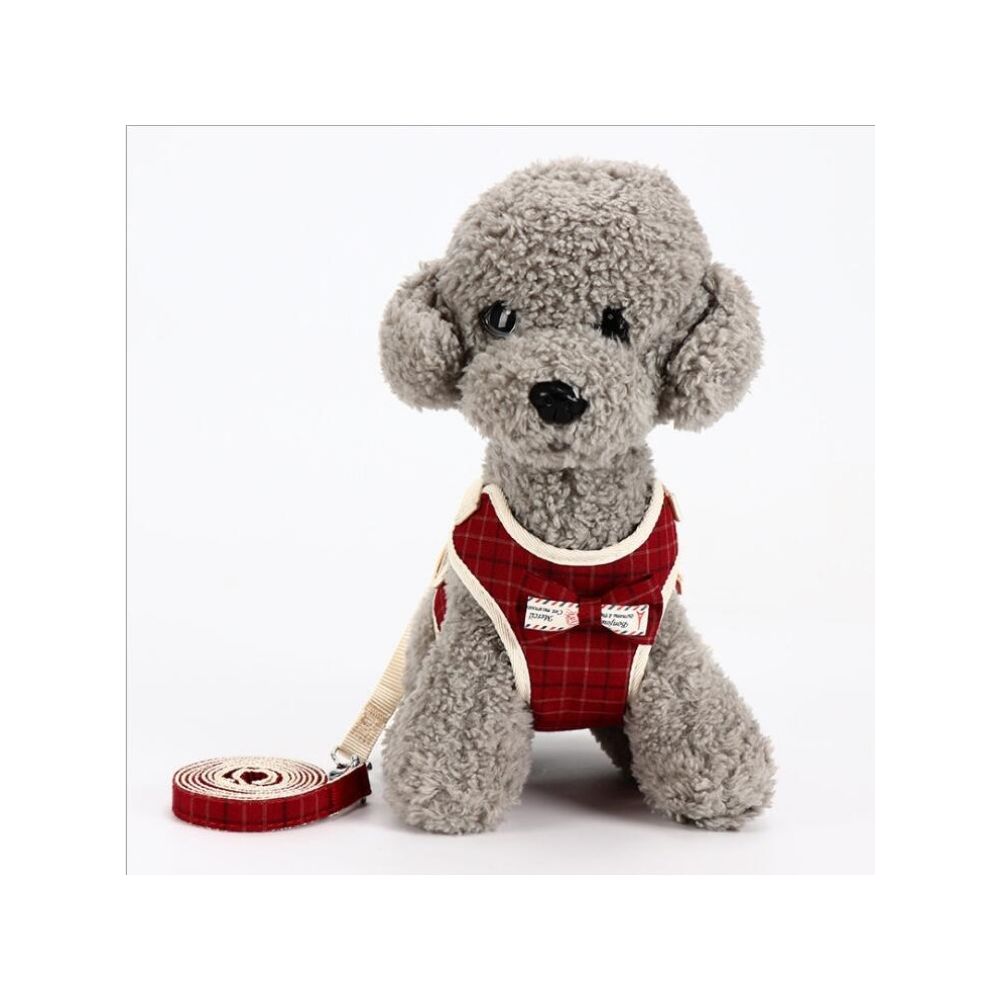 Wewoo - Laisse pour chien universel animaux de compagnie dans le doscorde de tractioncordechaînelaissetaille M Rouge - Laisse pour chien
