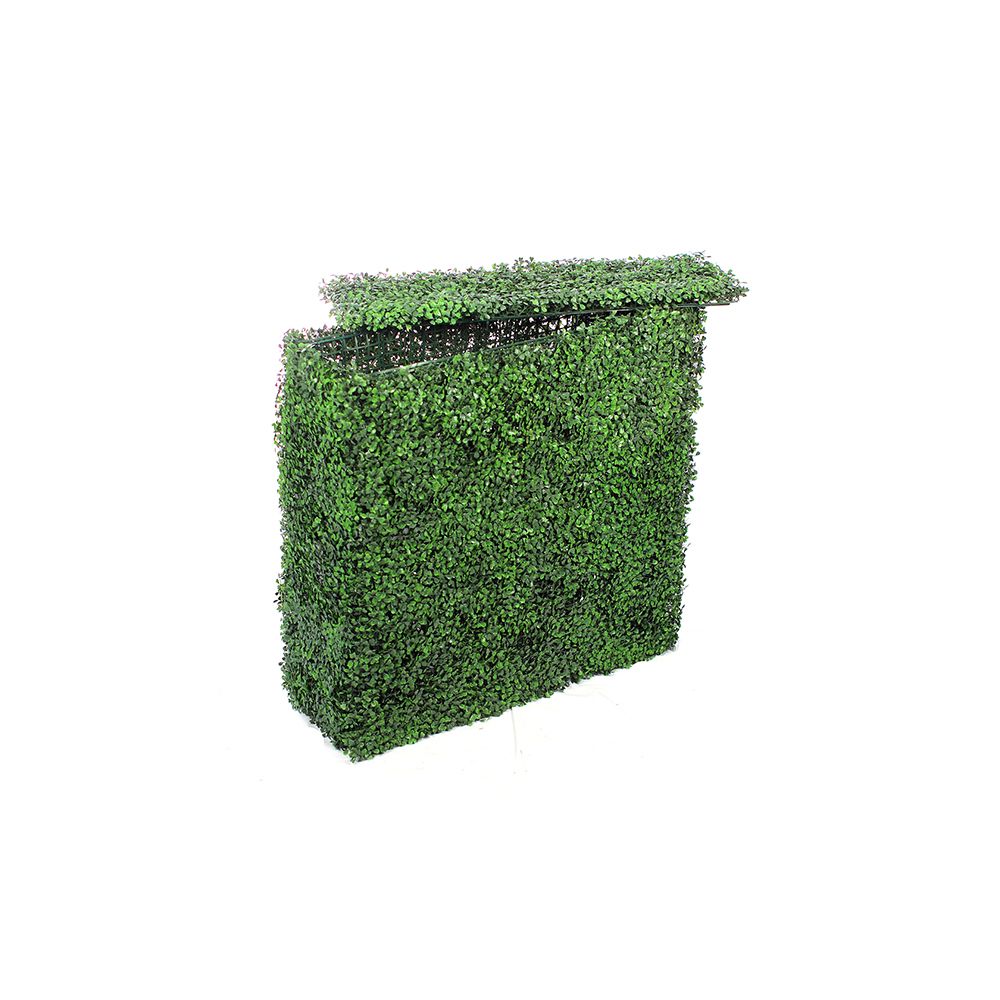 Maison Futee - Muret de buis artificiel Vert foncé - 100 cm - Bordurette