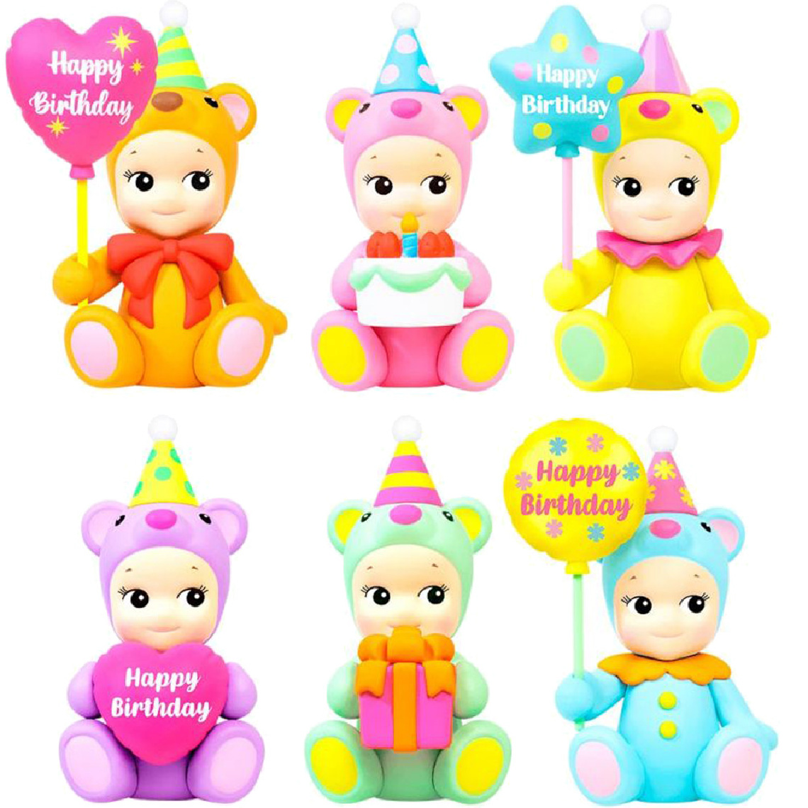Baby Watch - Une Figurine Sonny Angel Birthday Gift Bear Series - Petite déco d'exterieur