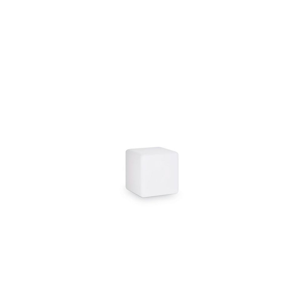 Ideal Lux - 1 lumière extérieure au sol blanc IP44 - Borne, potelet