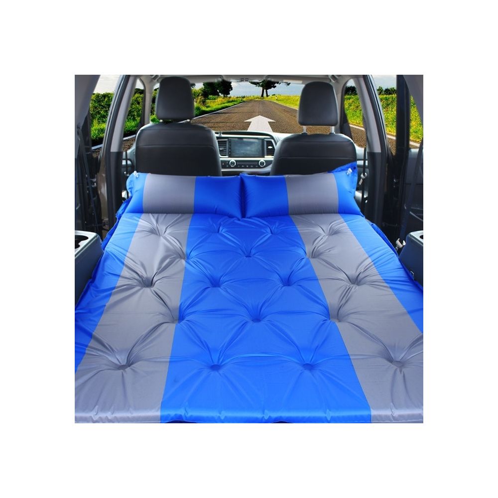 Wewoo - SUV automatique de voiture gonflable de lit de de voyage de d'air extérieur de de matelas de de sources automatiques de de bleu - Equipement de transport pour chien