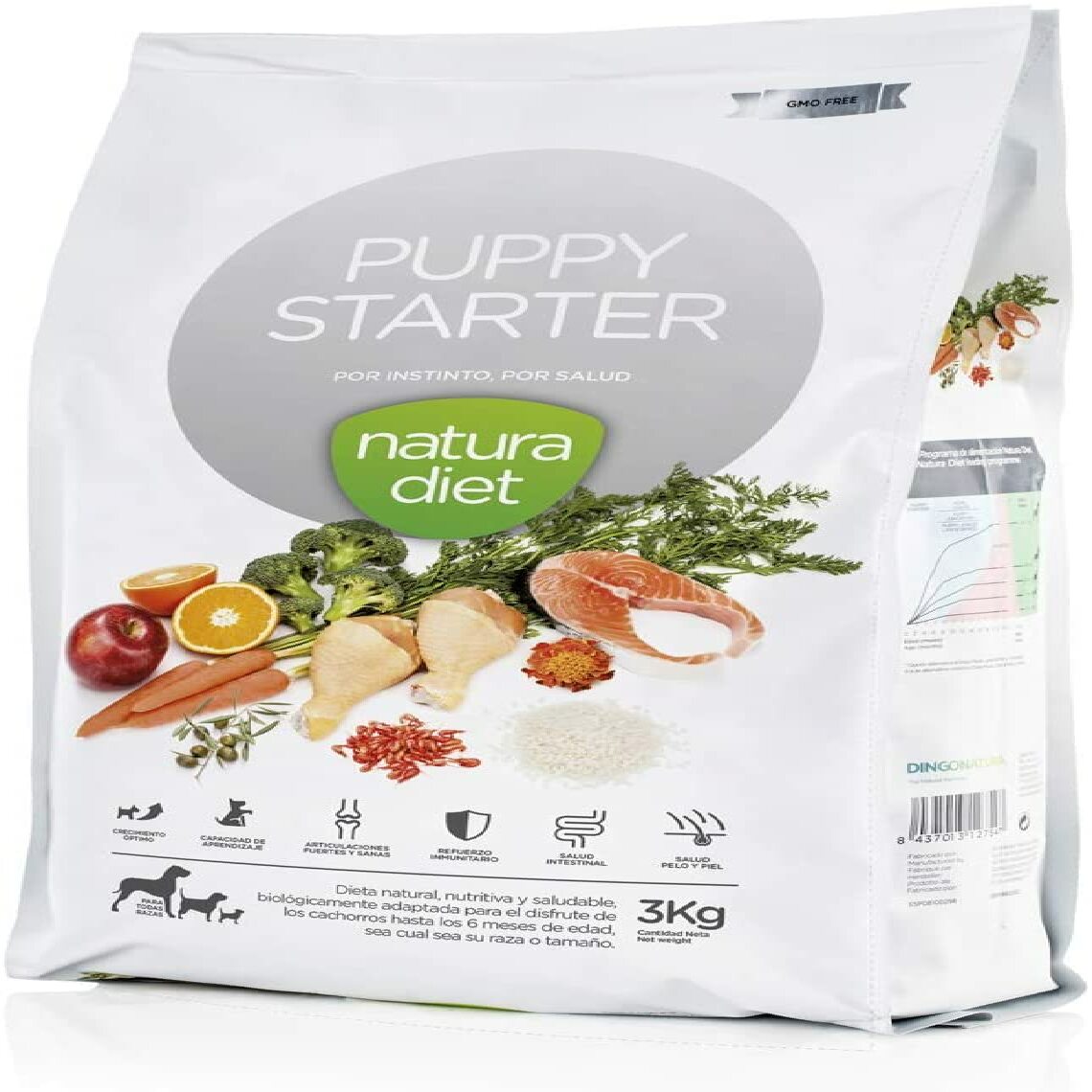 Natura Diet - Natura Diet Puppy Starter 3 Kg - Croquettes pour chien