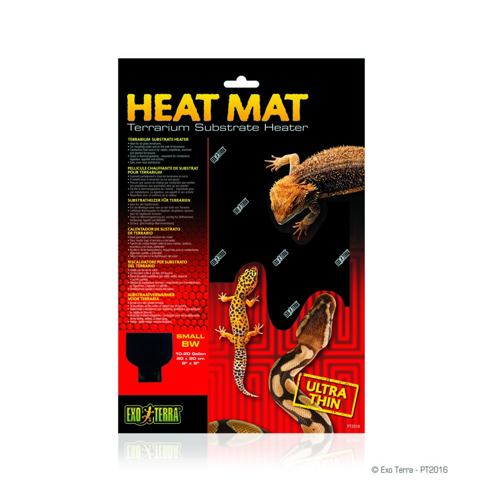 Exoterra - Heat Mat Plaque Chauffante 8W - Accessoires de terrarium