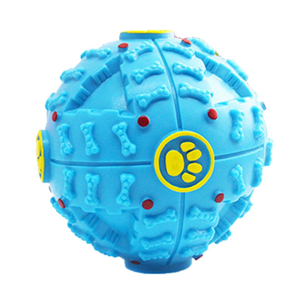 marque generique - animal de compagnie chien interactif grinçant balle alimentation alimentaire balle jouet puzzle jouet bleu - s - Jouet pour chien