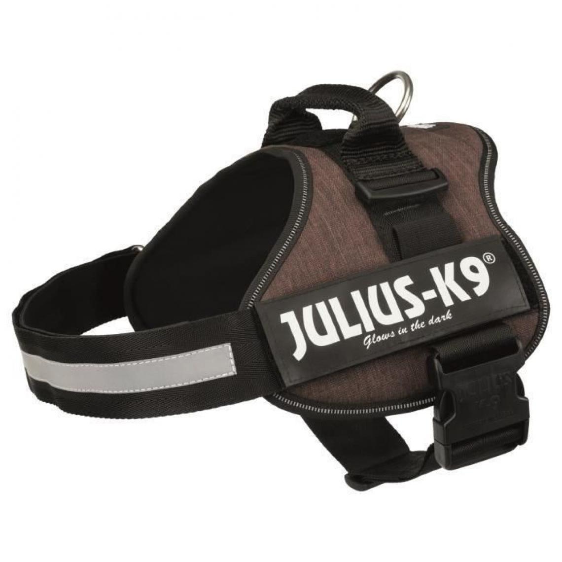 Julius K9 - JULIUS K9 Harnais Power 1-L : 66-85 cm - 50 mm - Moka - Pour chien - Equipement de transport pour chien