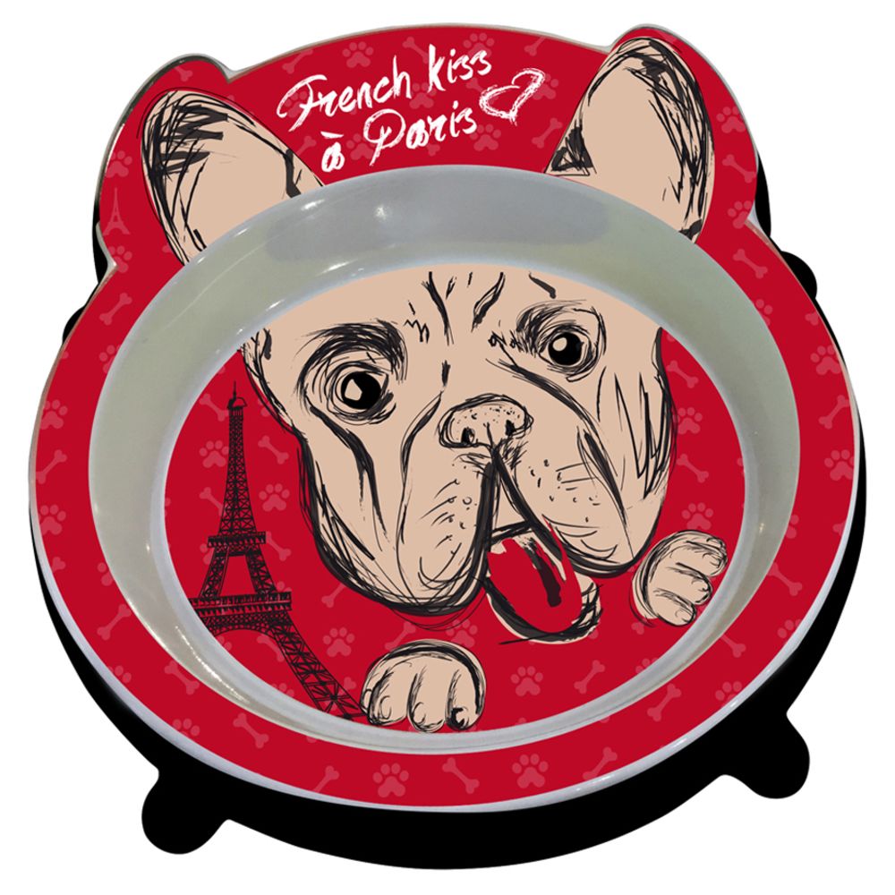 marque generique - Gamelle French Kiss à Paris pour Chien - Animalis - Gamelle pour chien
