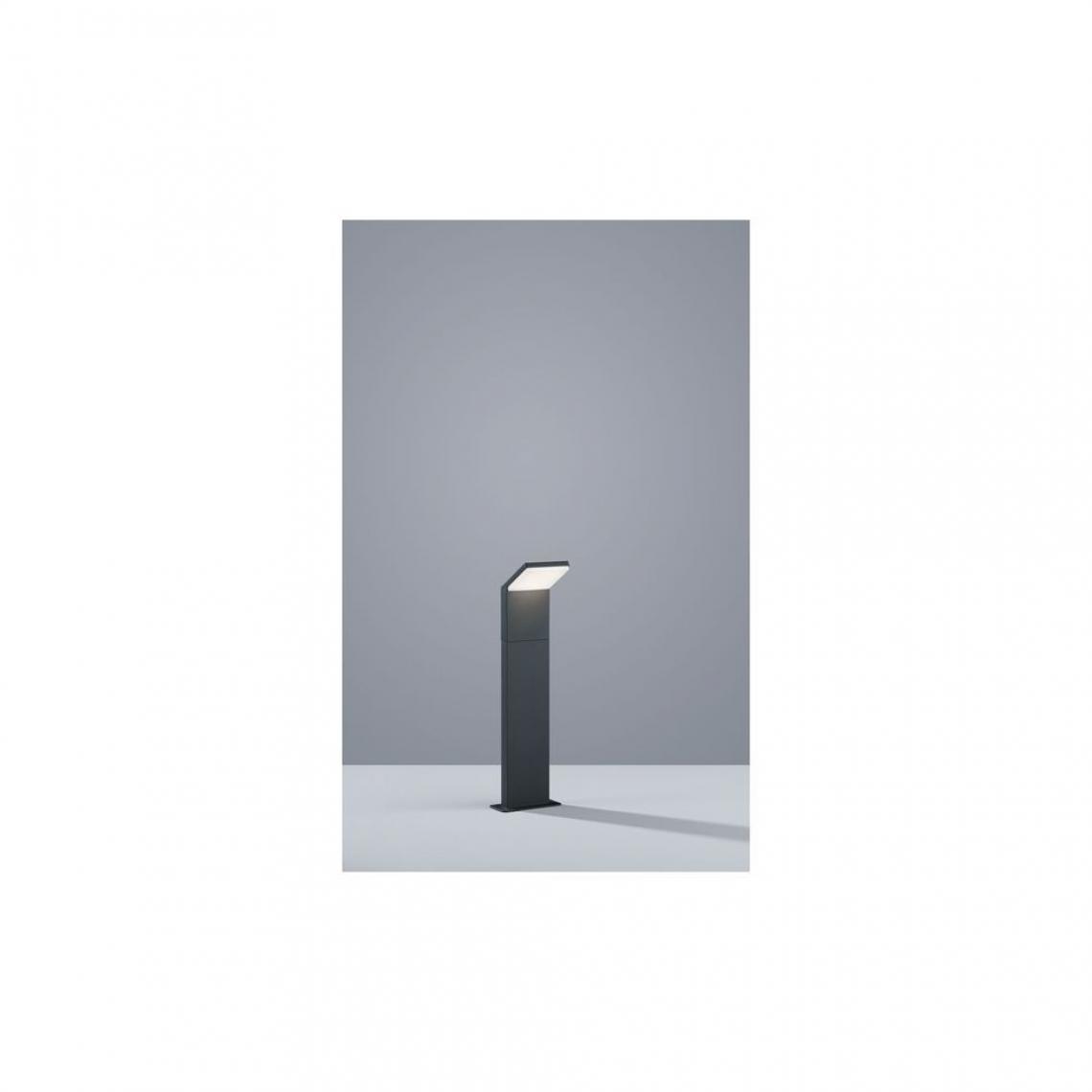 Boutica-Design - Potelet Pearl Anthracite 1x9W SMD LED - Borne, potelet