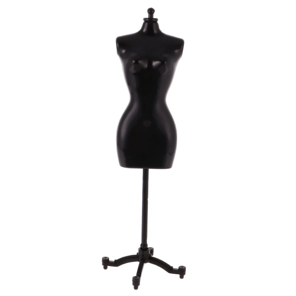 marque generique - présentoir robe mannequin modèle stand pour poupées noir - Jouet pour chien