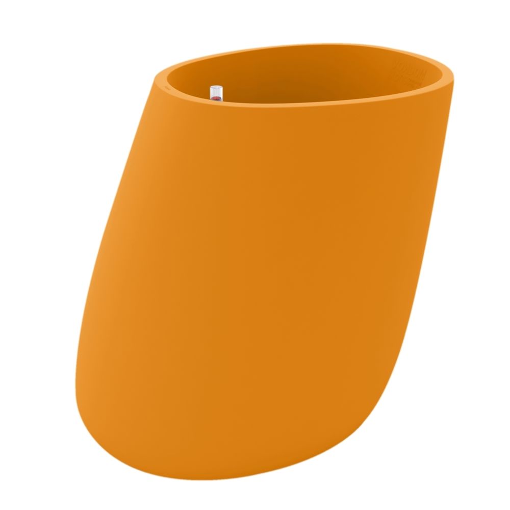 Vondom - Pot de fleurs Stone - 140 - Système d'arrosage - orange - Poterie, bac à fleurs