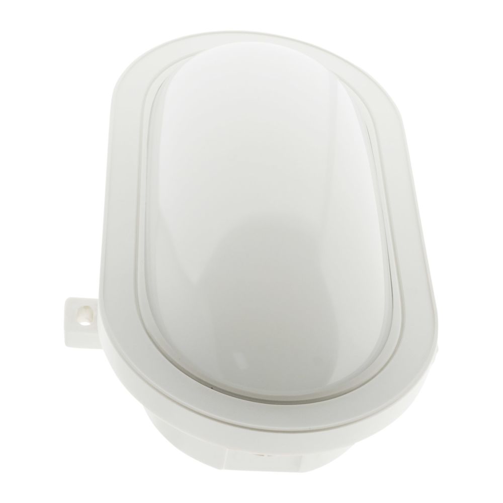 Elexity - Hublot ovale LED 15W 1050 lm IP44 Blanc - Applique, hublot