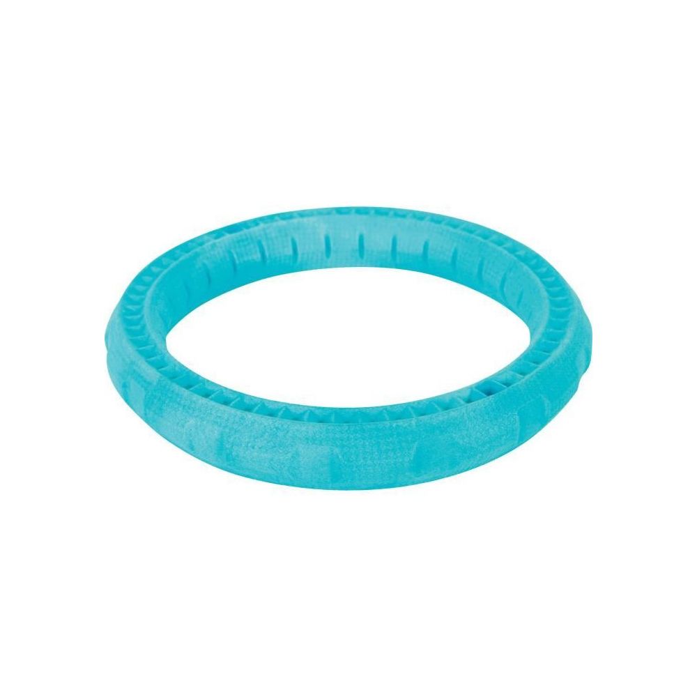 Zolux - ZOLUX Jouet flottant en forme d'anneau - 17 x 17 x 3 cm - Bleu - Pour chien - Jouet pour chien