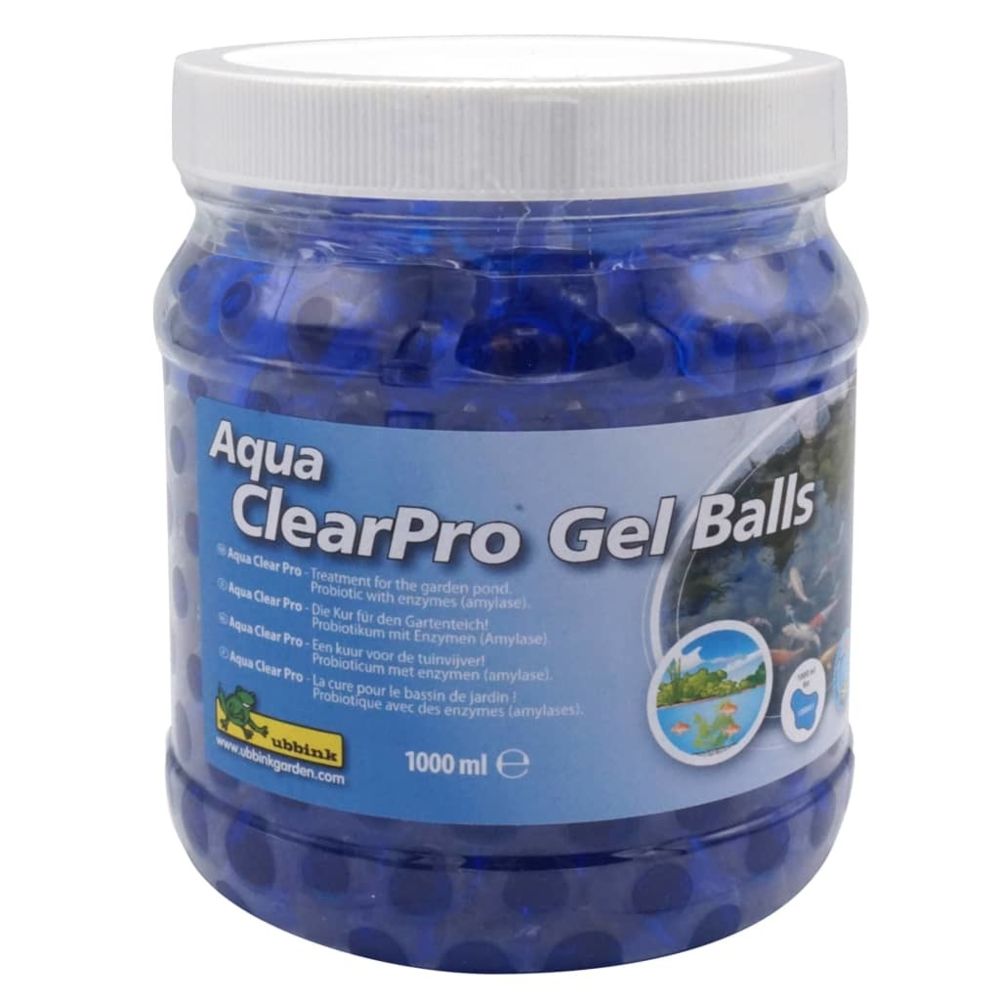 Ubbink - Ubbink Boules de gel pour eau d'étang Aqua ClearPro 1000 ml - Bassin poissons