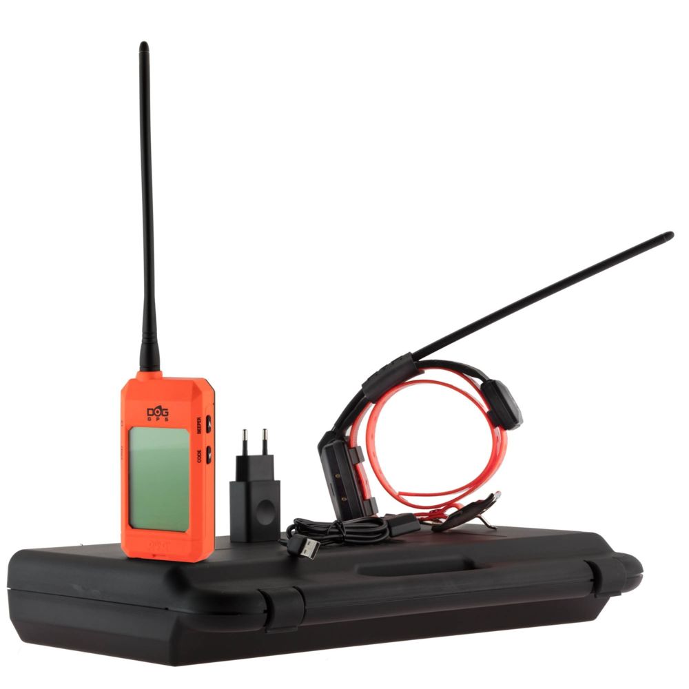 Dogtrace - Système de repérage GPS pour chien sans abonnement DOGTRACE X20 orange fluo - Collier pour chien