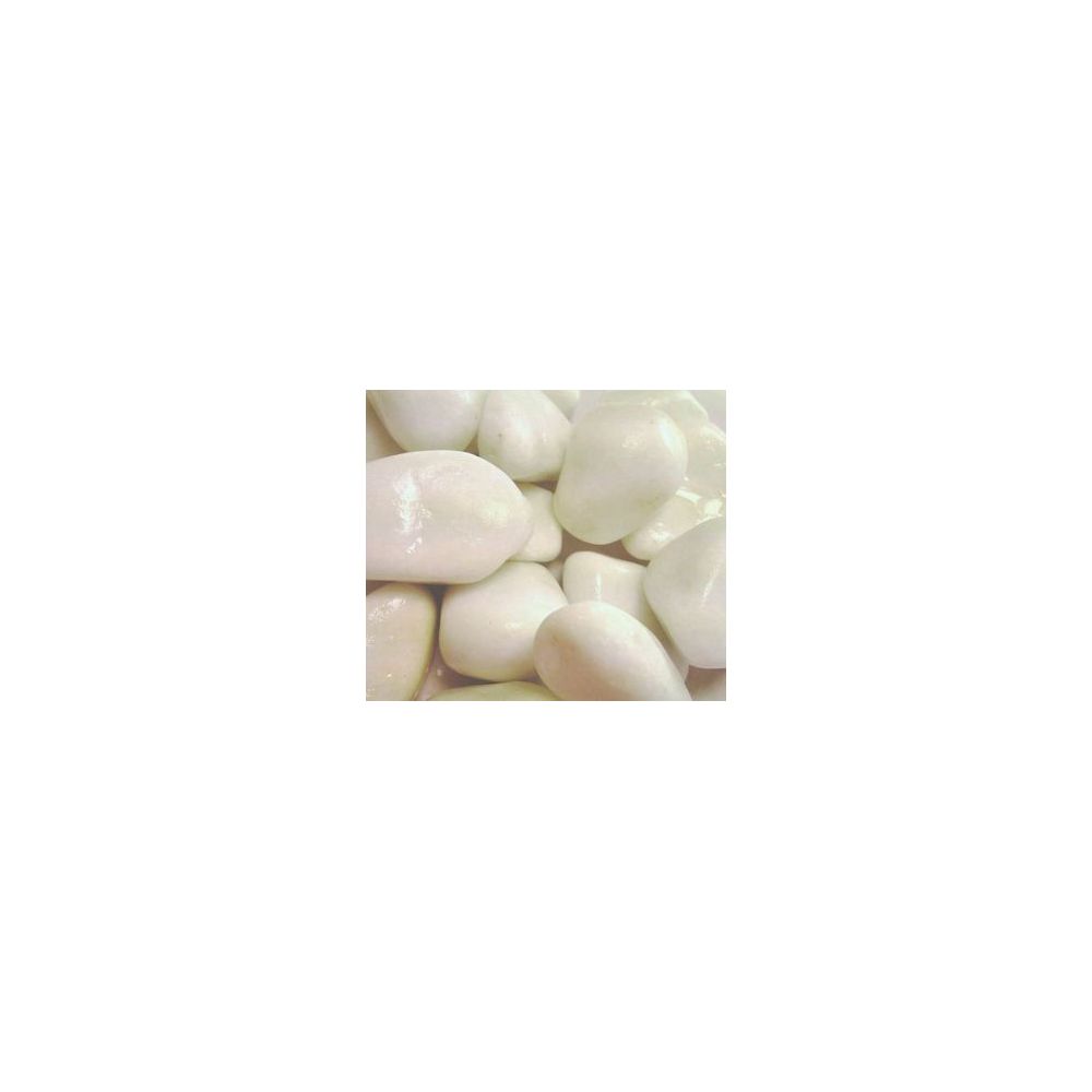 Scmcs - Scmc Marbre blanc pur concasse 30/60 25 Kg SCMCE08 - Graviers et galets