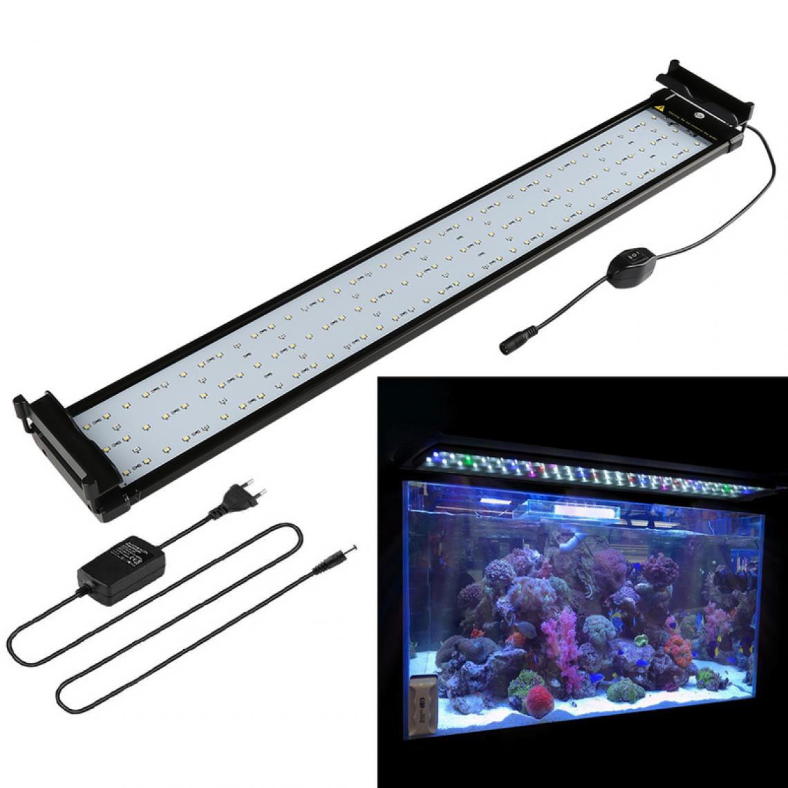 Einfeben - Aquarium LED 22W RGB & décoration à spectre complet éclairage poisson d'eau de mer 75-95cm - Equipement de l'aquarium